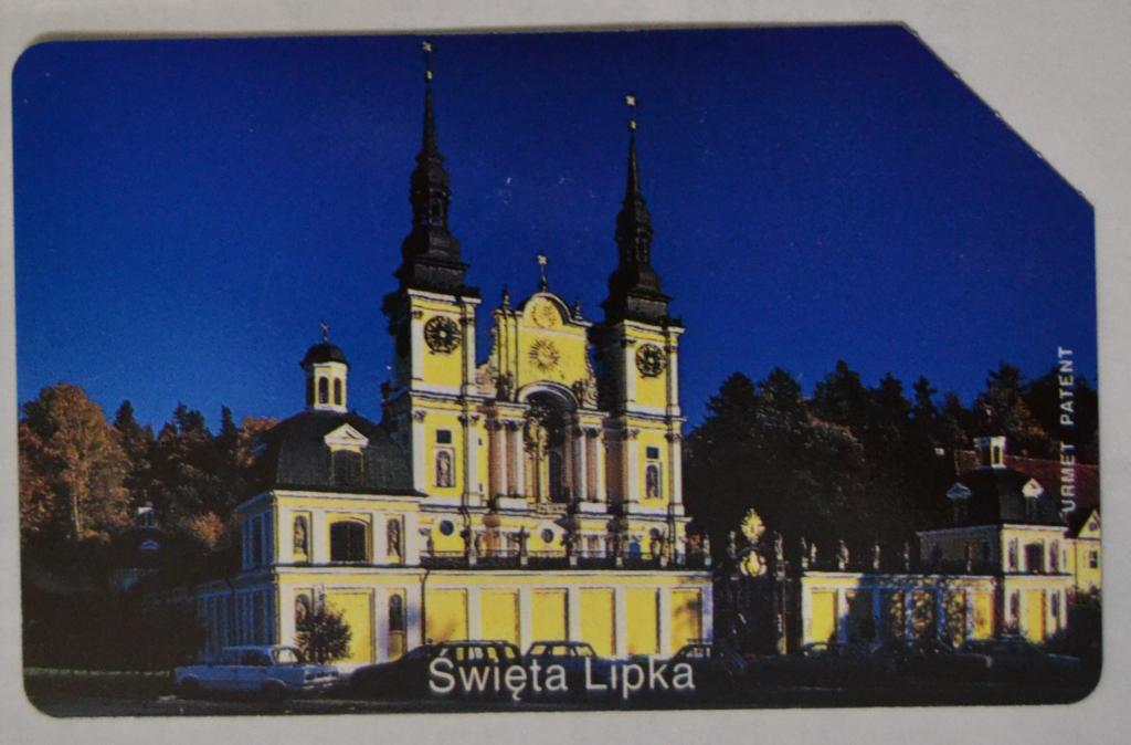 Телефонная карта Польша Святая Липка - Костел  25 ед Урмет  - 49