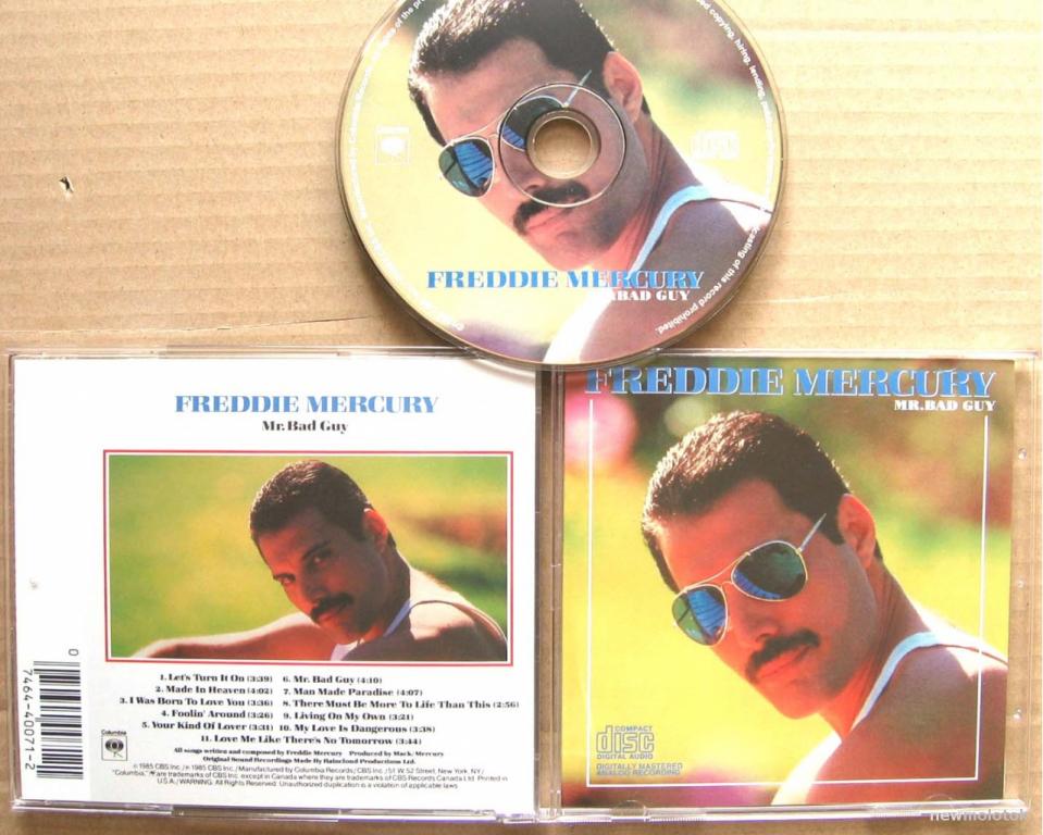FREDDIE MERCURY Mr Bad Guy 1985 Queen Reissue