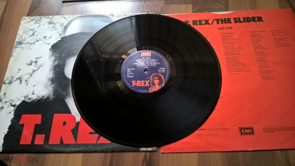 T. Rex – The Slider/EMI – BLN 5001, 1E 062-93596, 1st /NM- /NM