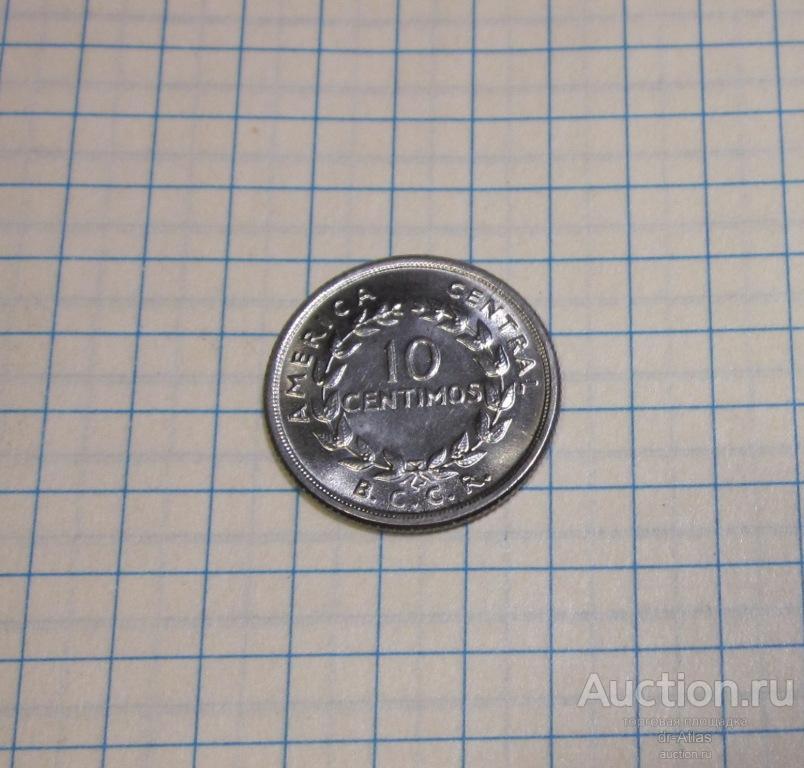 Коста Рика 10 сентимо 1953 BUNC 0101