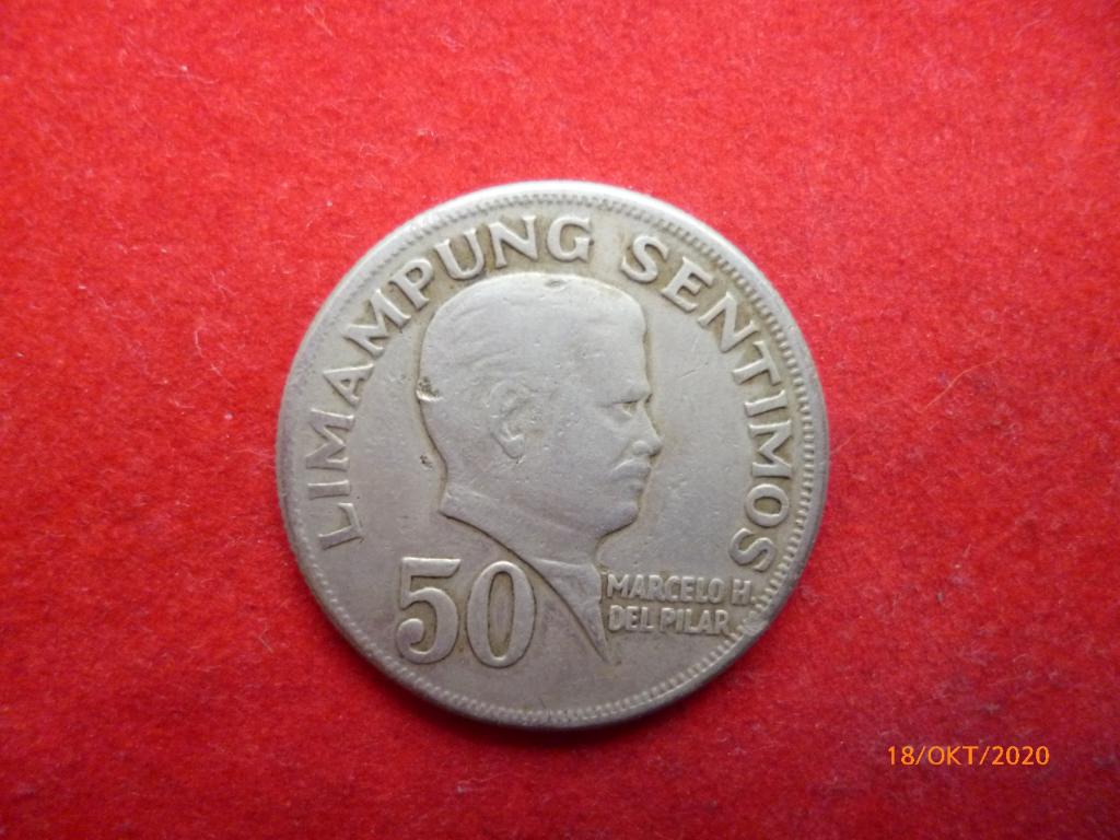 Филиппины. 50 сентимо 1971 г.