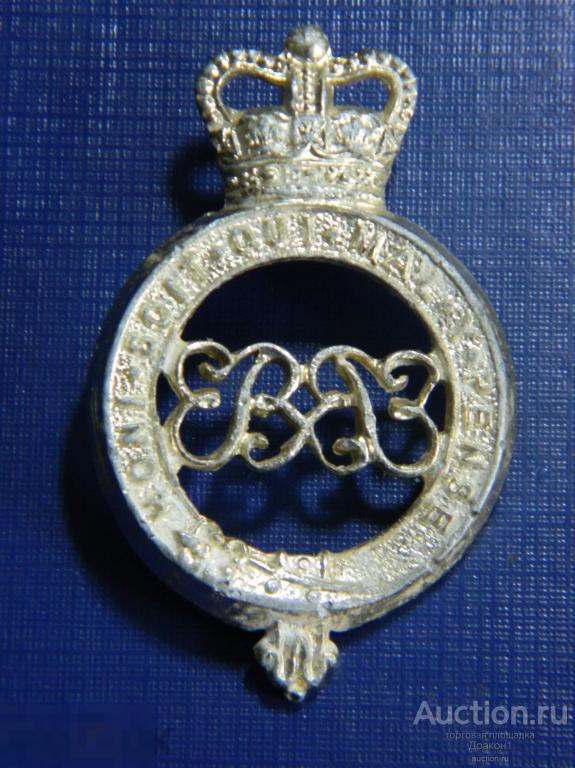 Великобритания. Эмблема. Кокарда.   Гвардейский Гренадёрский ордена Подвязки полк 