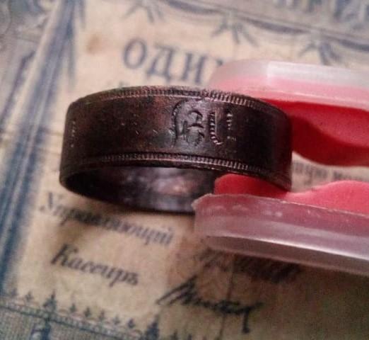 Кольцо 19 век Хорошее.