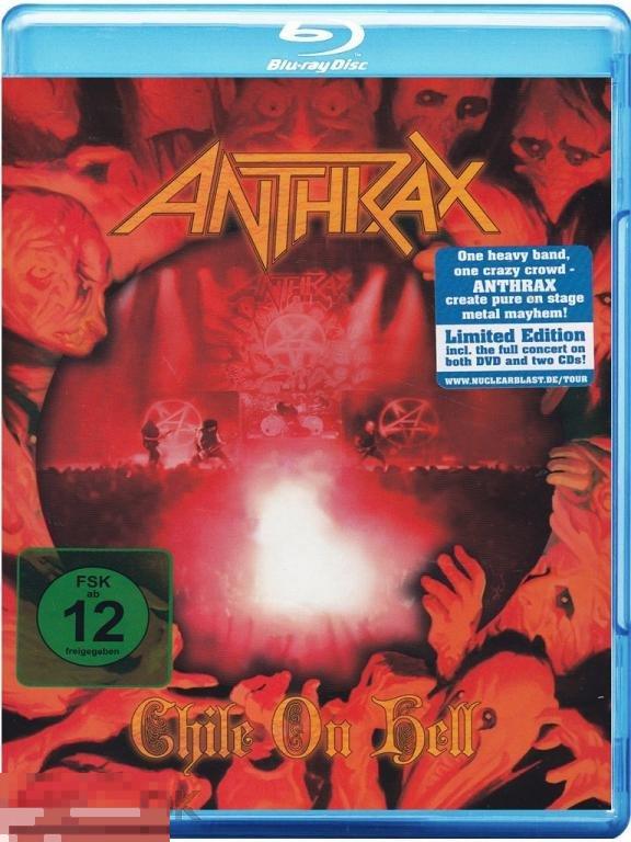 Anthrax / Chile On Hell 14 / BLU-RAY+2CD Germany 