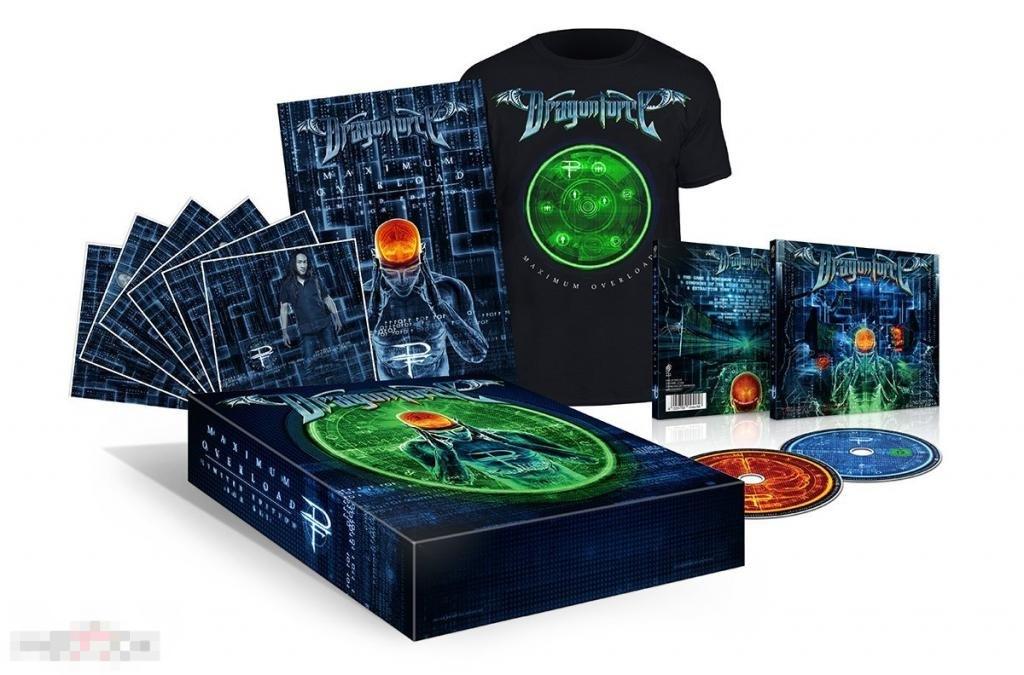 Dragonforce Maximum Overload CD+DVD+T-SHIT+POSTER 