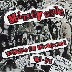 Motley Crue / Decade Of Decadence 91 USA ORIGINAL