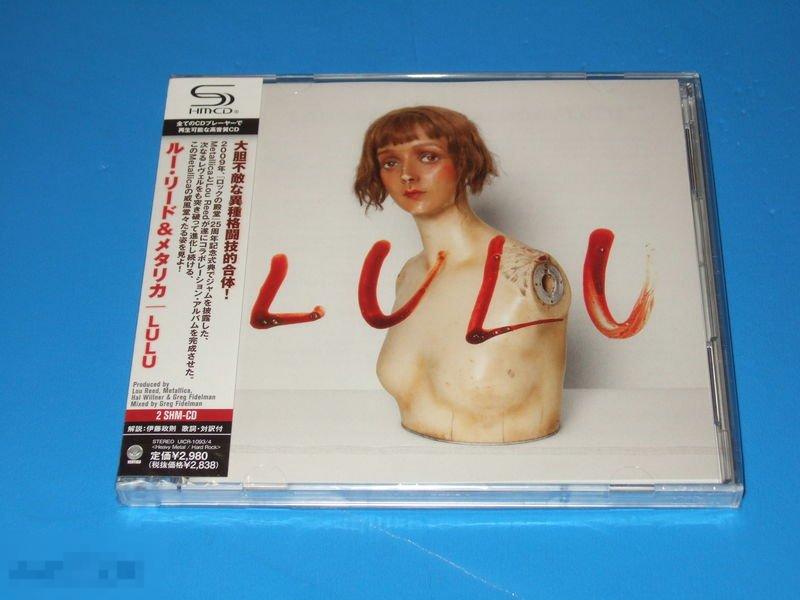 Metallica &amp; Lou Reed / Lulu 2011 / Japan SHM 2CD 1st Press 