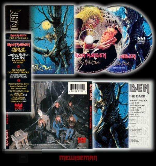 Iron Maiden / Fear Of The Dark  / USA CASTLE 2CD 