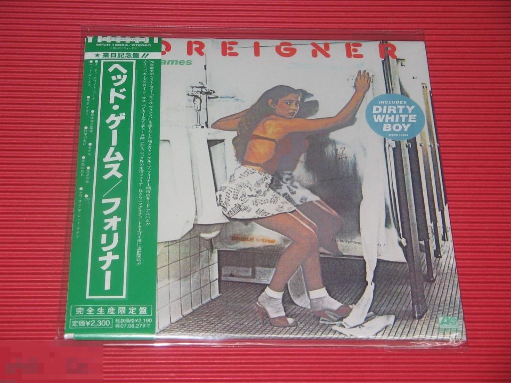 Foreigner / Head Games 79 / Japan Mini-LP 