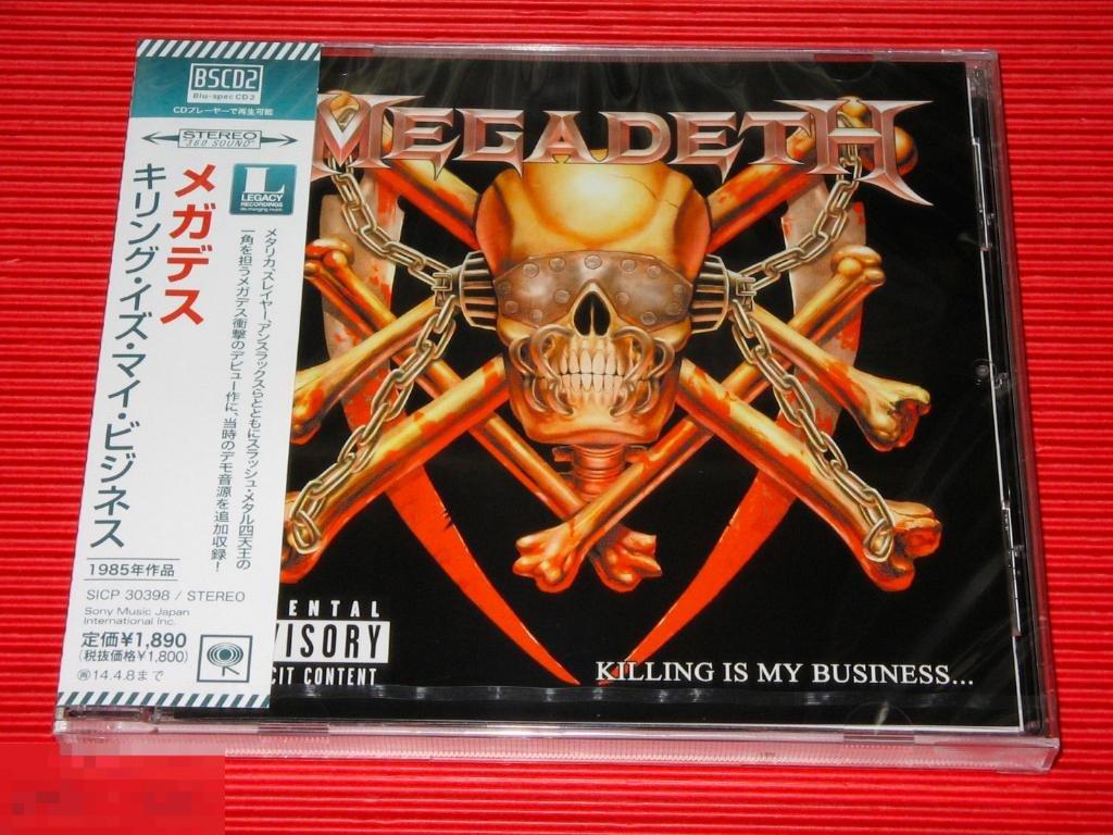 Megadeth / Killing Is My Business / Japan Blu-Spec.