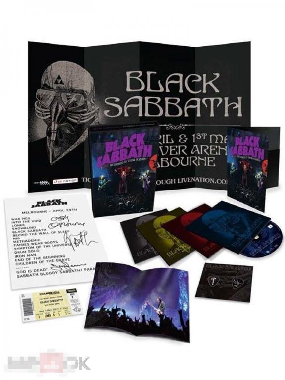 Black Sabbath LIVE GATHERED IN THEIR MASSES BOX 