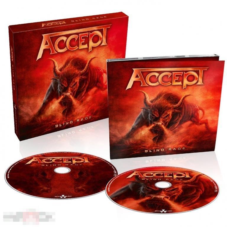 Accept / Blind Rage 2014 / USA CD + DVD 
