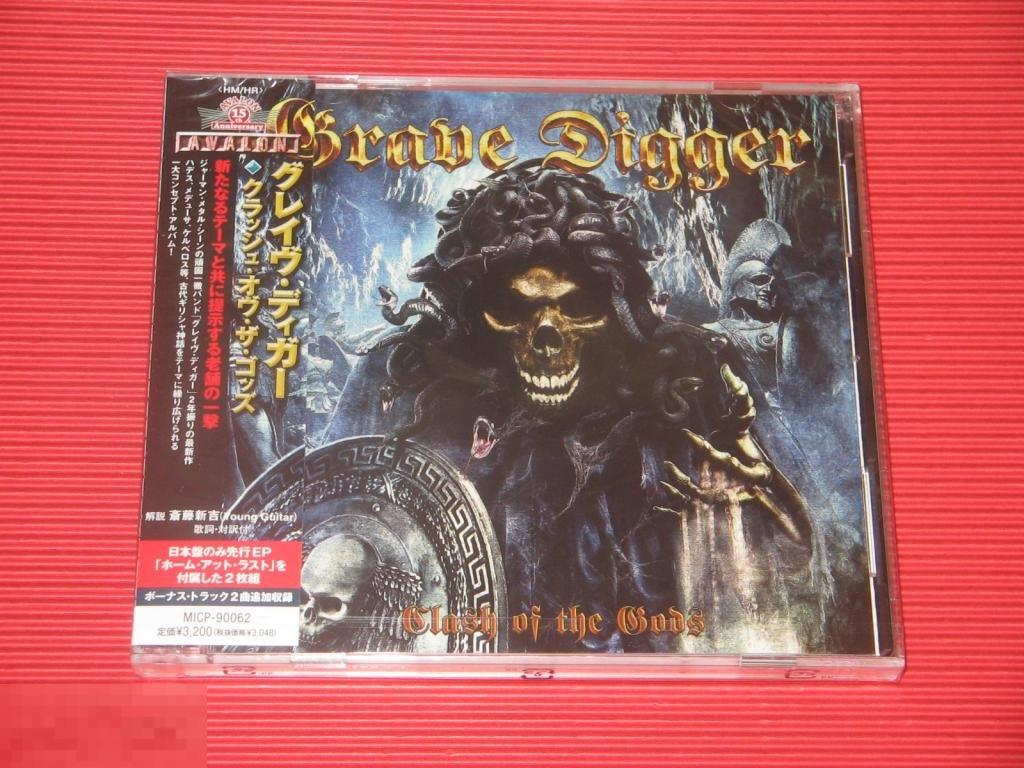 Grave Digger / Clash Of The Gods 2012  JAPAN, 2CD 