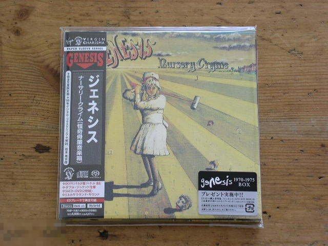 Genesis / Nursery Cryme / Japan SACD + DVD-Audio Mini-LP 