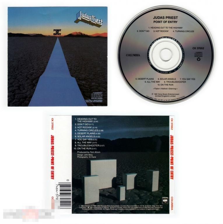 Judas Priest / Point Of Entry 81 / USA ORIGINAL