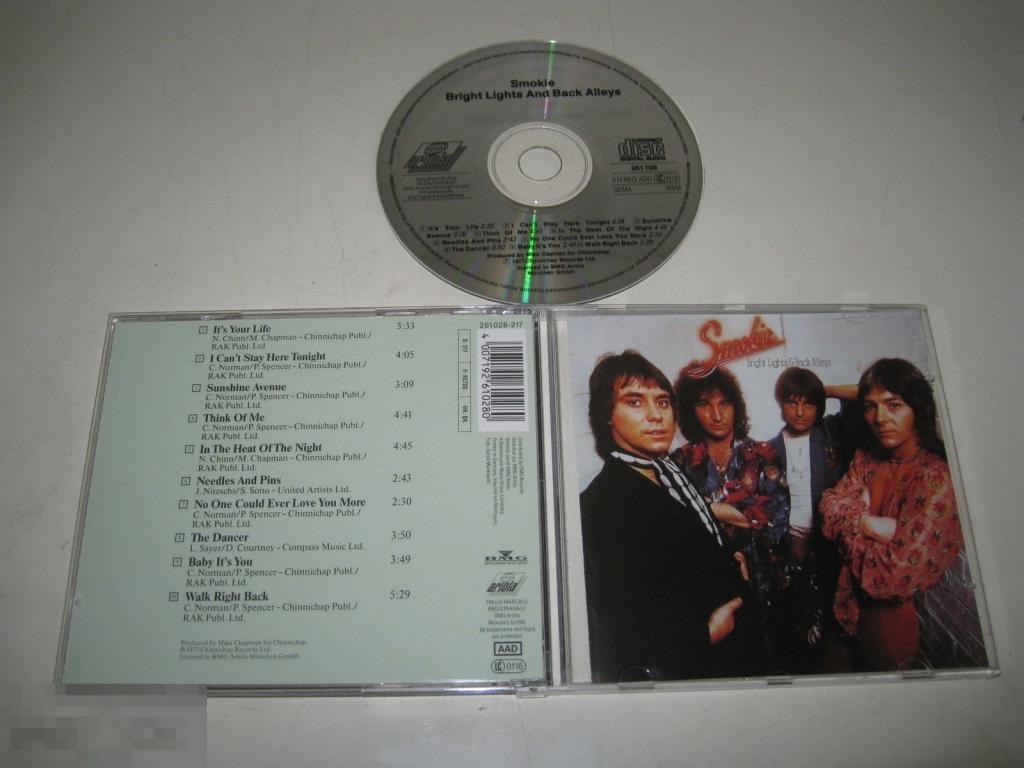 Smokie / Bright Lights Black Alleys 77 / Germany 