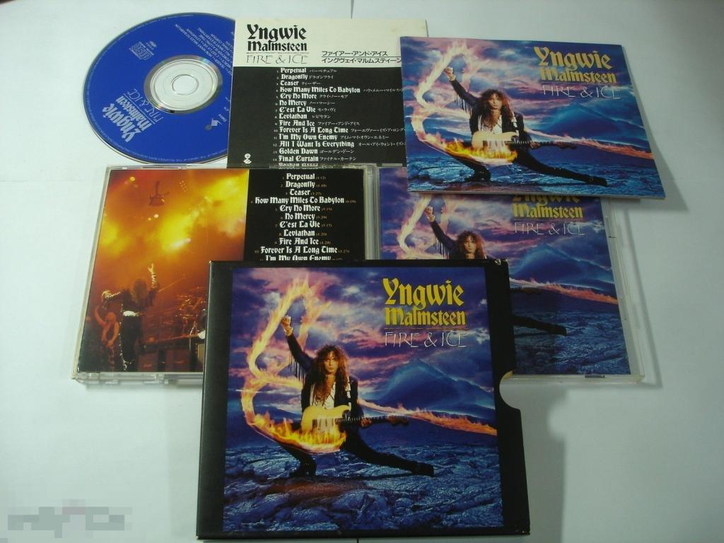 Malmsteen, Yngwie / Fire And Ice 92 / Japan 1st Pr 