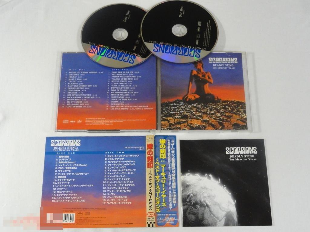 Scorpions / Deadly Sting: Mercury Years Japan 2CD 