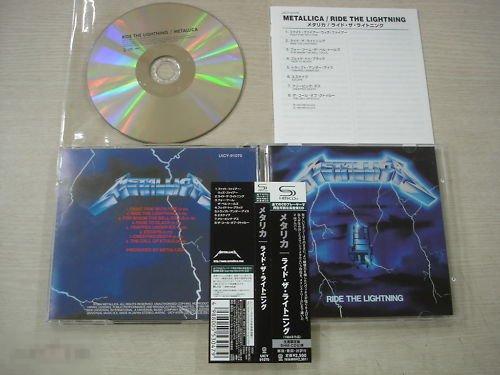 Metallica / Ride The Lightning 84 Japan SHM 1st 