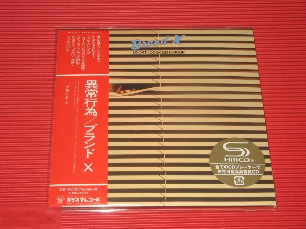 Brand X / Unorthodox Behavior 76 / Japan SHM Mini-LP 