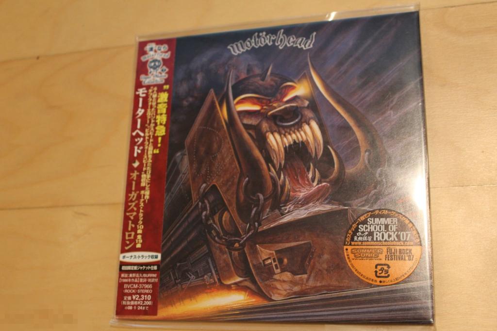 Motorhead / Orgasmatron / Japan Mini-LP 
