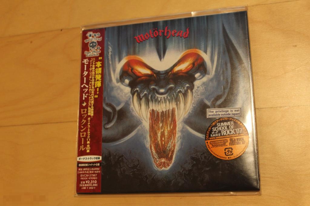 Motorhead / Rock'n'Roll / Japan Mini-LP 