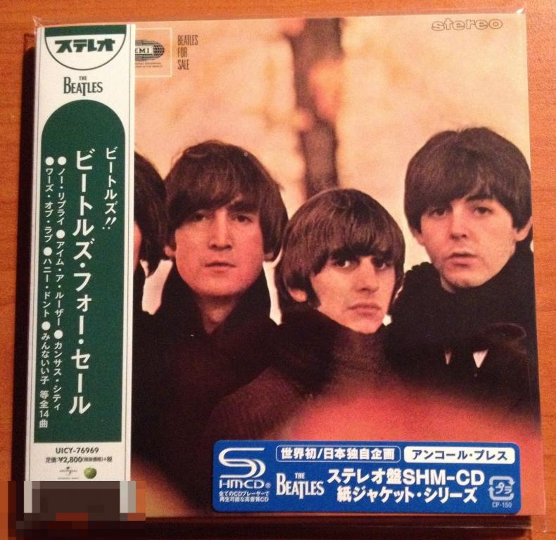 Beatles / For Sale / Japan SHM Mini-LP Blue STICKER , POSTER