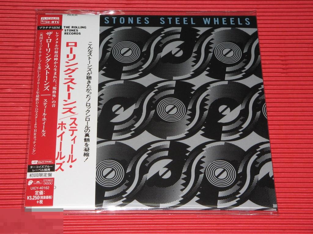 Rolling Stones / Steel Wheels 89 / Japan Platinum SHM Mini-LP 