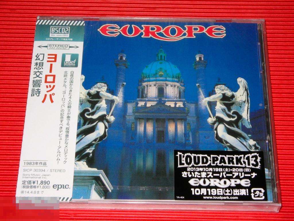 Europe / Europe 83 / Japan Blu-Spec