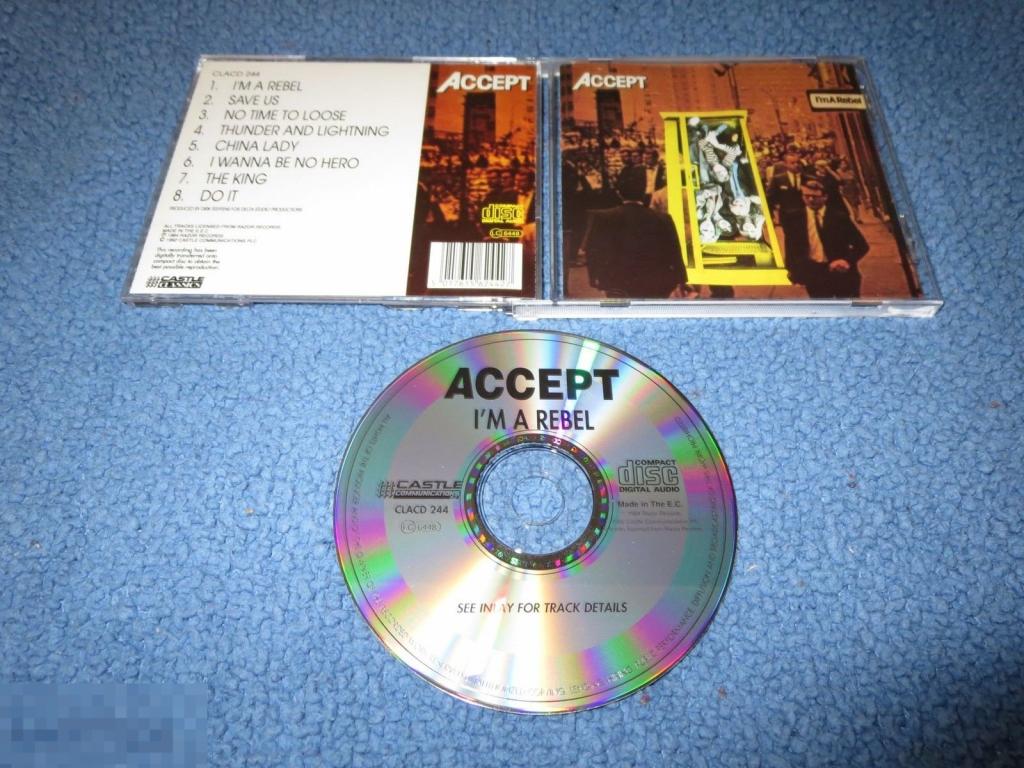 Accept / I'm Rebel 80 / England ORIGINAL 