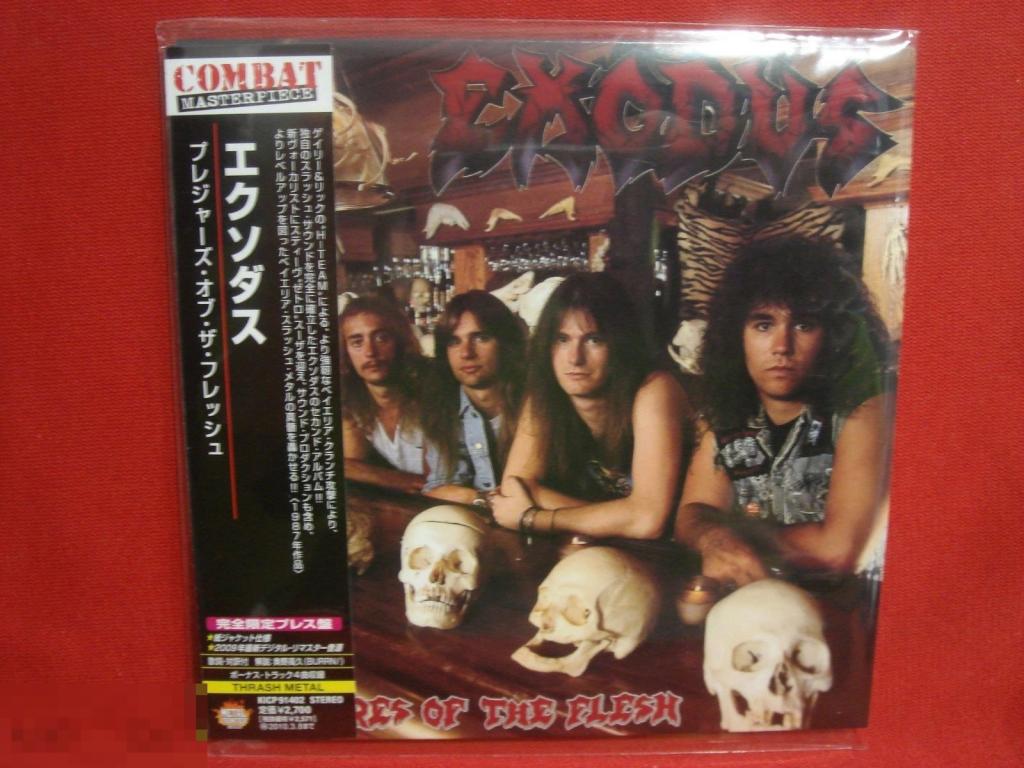 Exodus / Pleasures Of The Flesh / Japan Mini-LP 