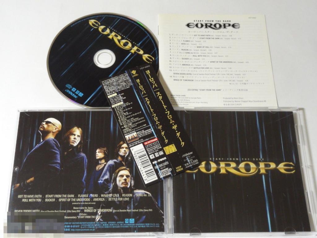 Europe / Start From The Dark 04 / Japan 1st Press 