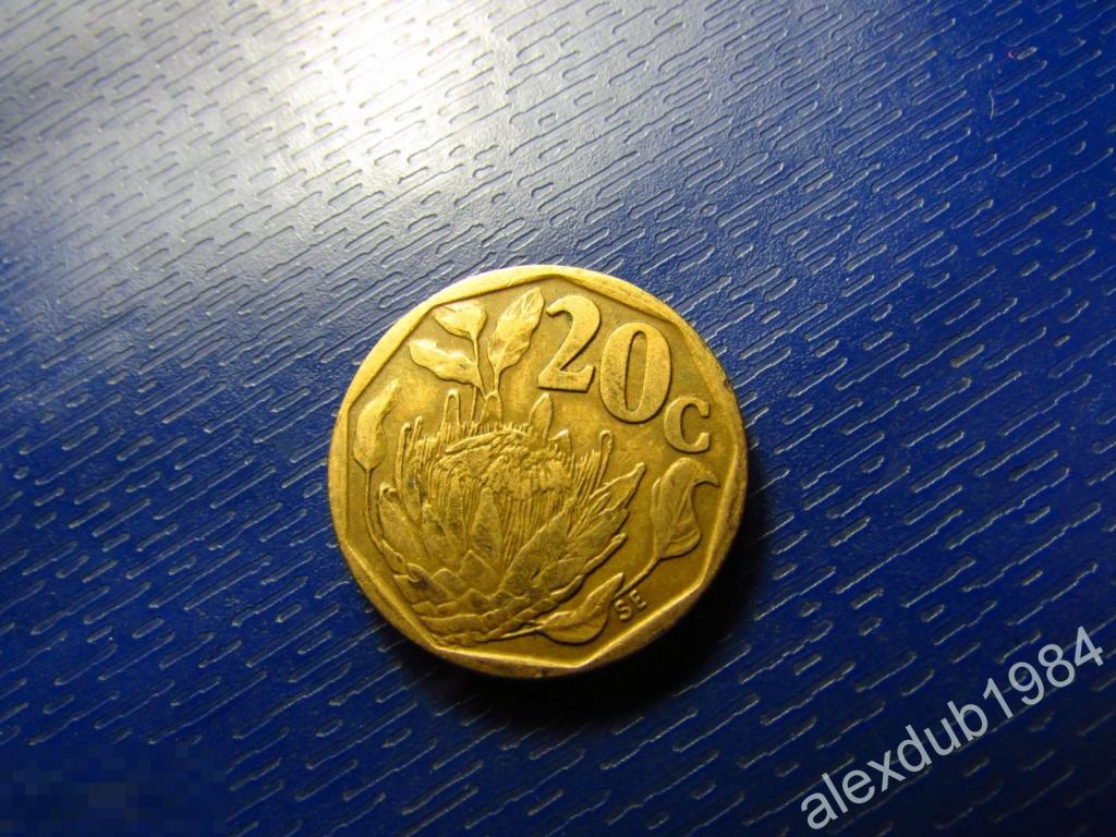 20 ЦЕНТОВ, ЮАР, 1994_3 