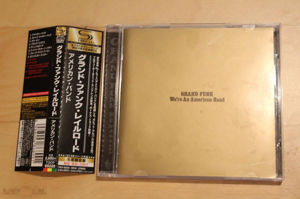 Grand Funk Railroad / We're An American Band 73 / Japan SHM 