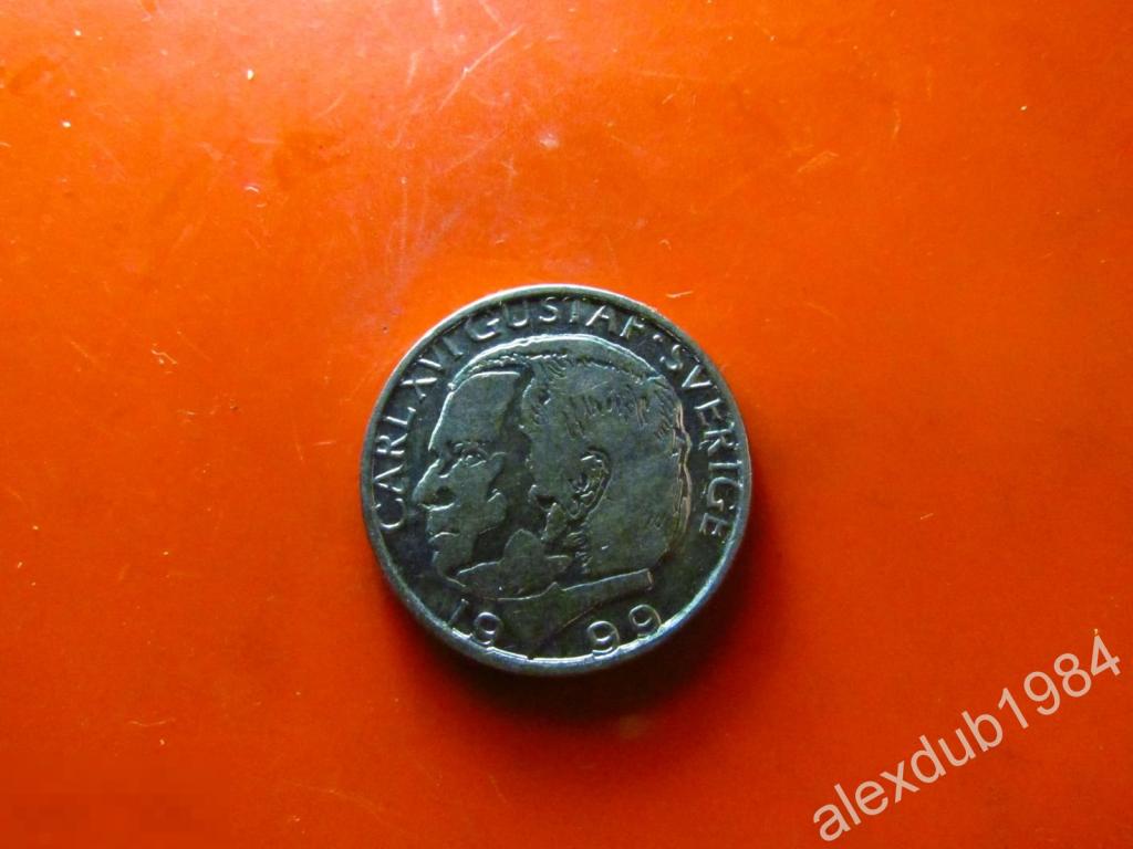 1 КРОНА, ШВЕЦИЯ, 1999_2 