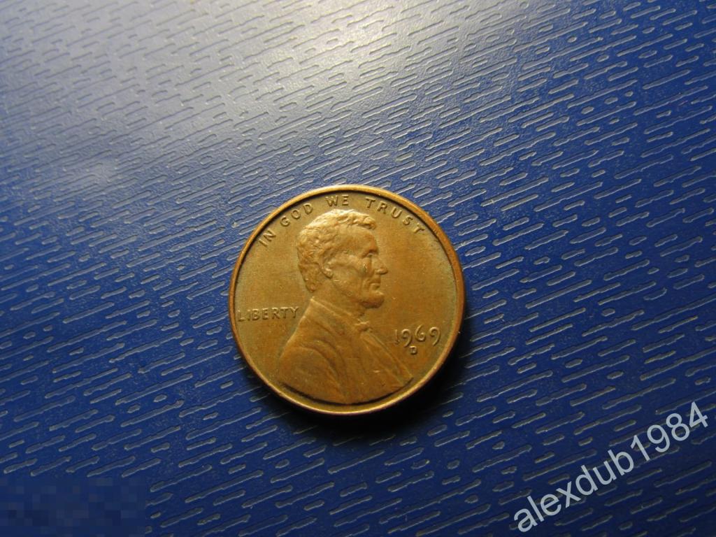 1 ЦЕНТ, США, 1969 (D)_7 