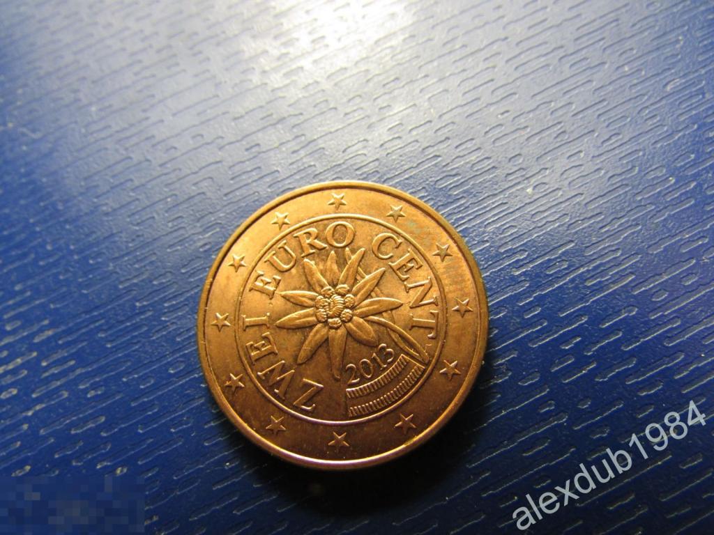 2 ЕВРОЦЕНТА , АВСТРИЯ, 2013_3 