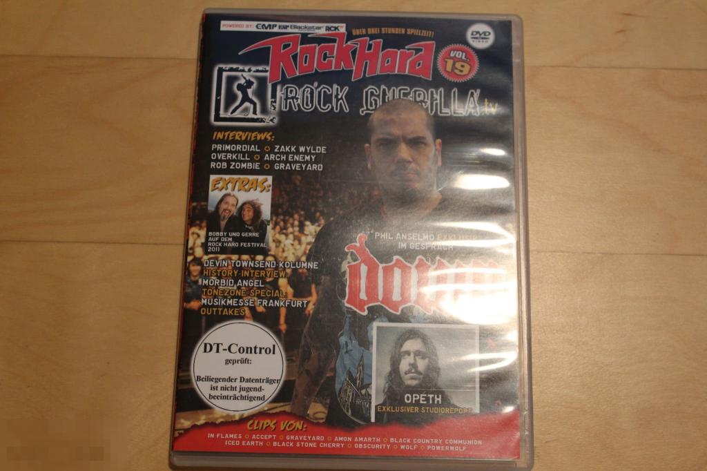 RockHard Rock Guerilla Vol. 19 (In Flames, Arch Enemy, Accept, Opeth, Overkill, …) DVD 