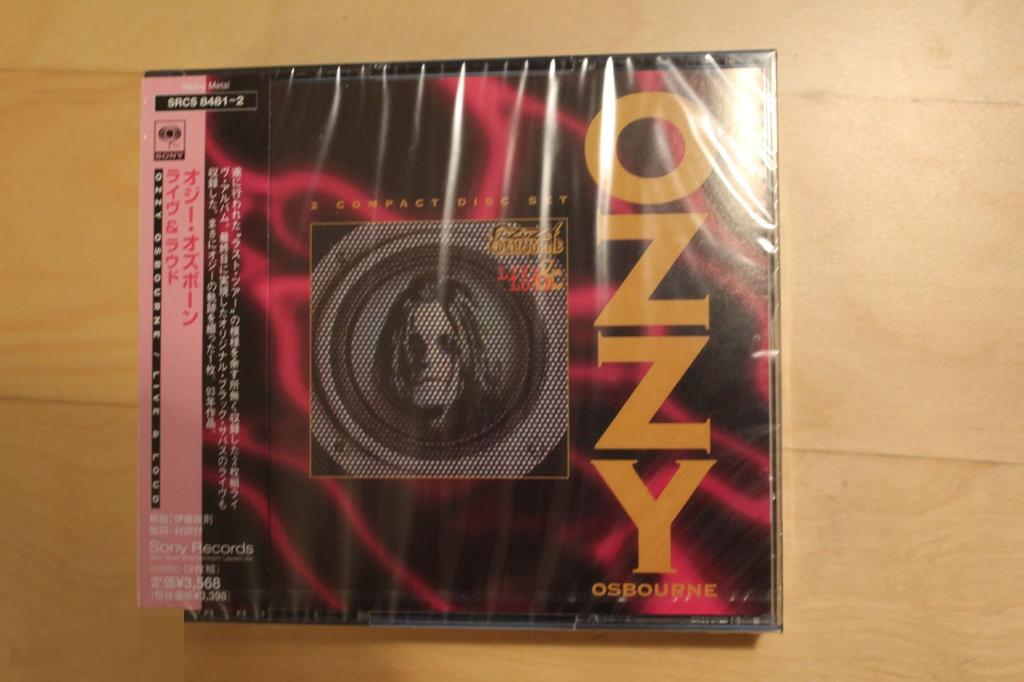 Osbourne, Ozzy / Live & Loud 93 / Japan 2CD Jewel BOX 