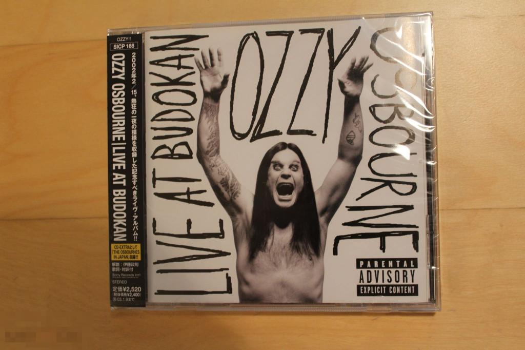 Osbourne, Ozzy / Live At Budokan 02 / Japan 1st Press 