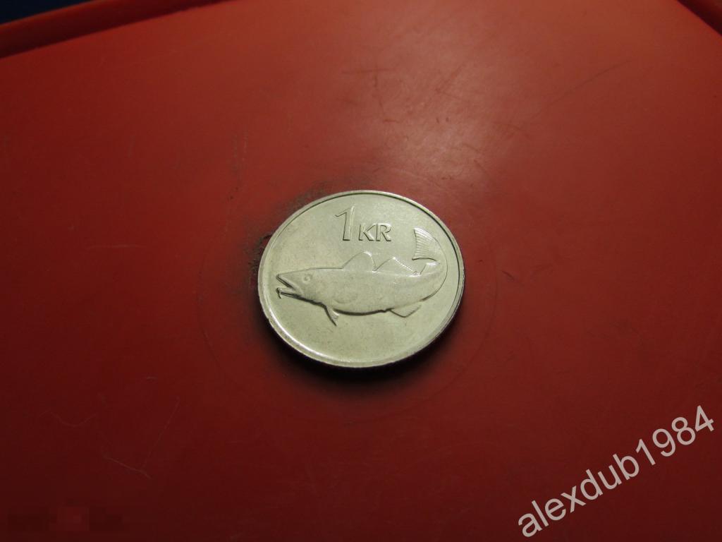 1 КРОНА, ИСЛАНДИЯ, 2011_2 
