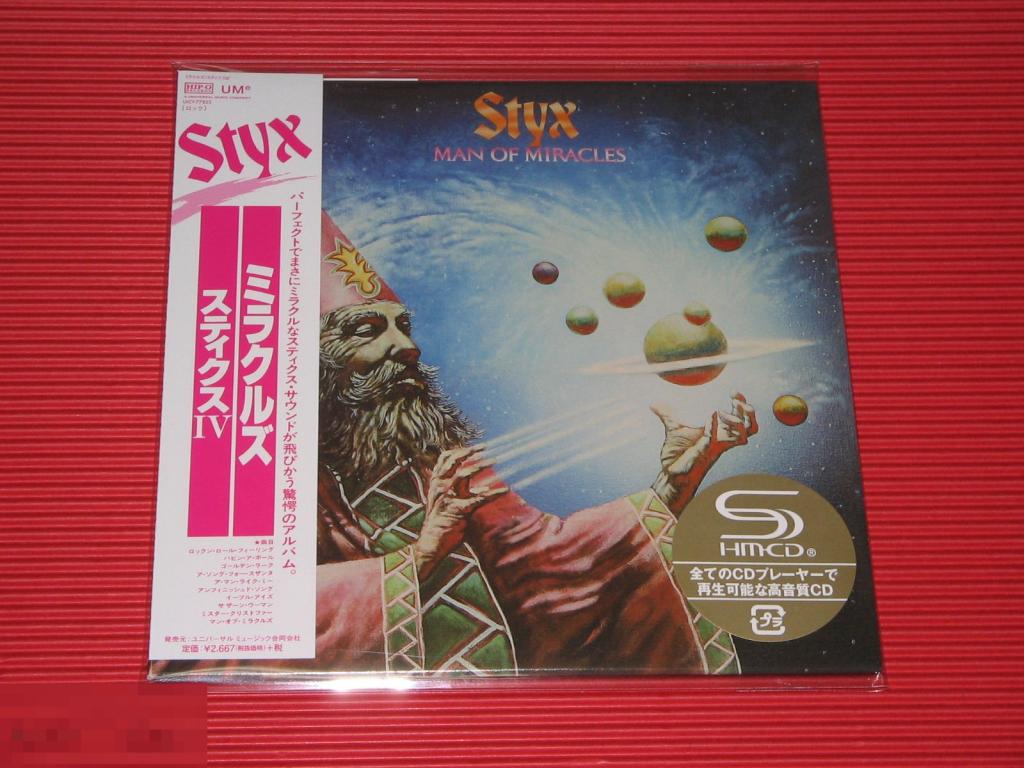 Styx / Man Of Miracles 74 / Japan SHM Mini-LP