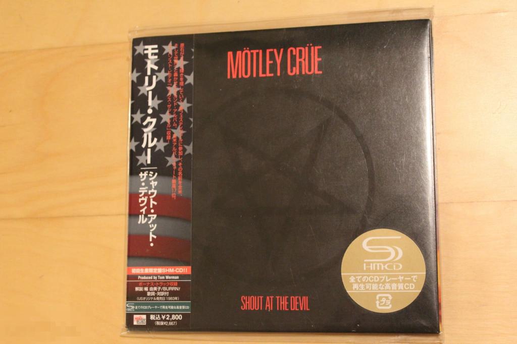 Motley Crue / Shout At The Devil 83 / Japan SHM Mini-LP