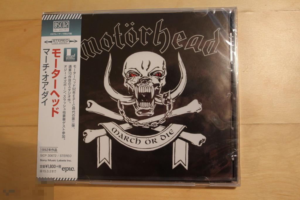 Motorhead / March Or Die 92 / Japan BLU-SPEC CD2 