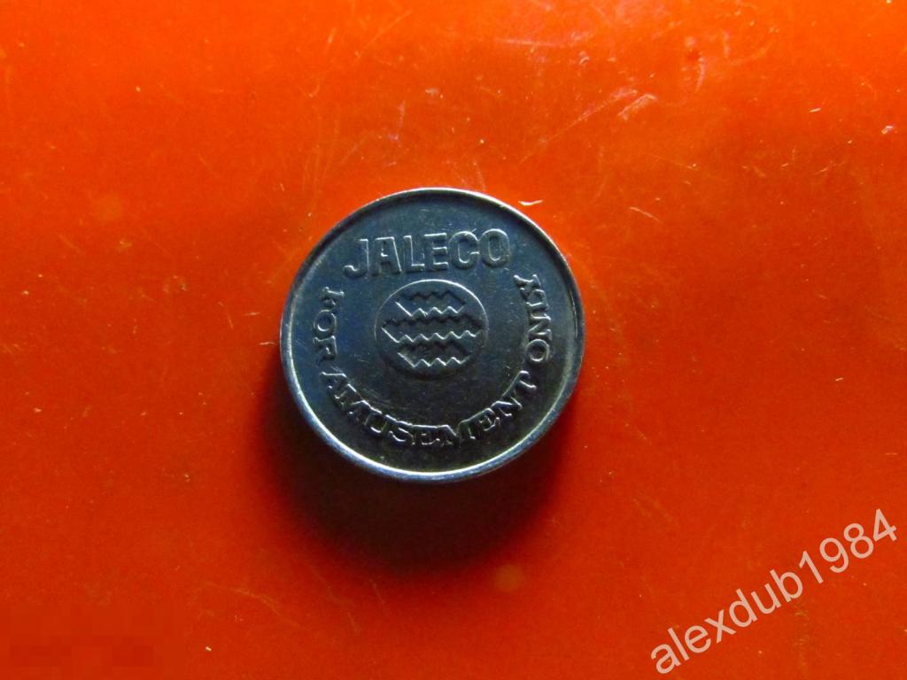 Жетон игровой: JALECO  FOR AMUSEMENT ONLY_2 