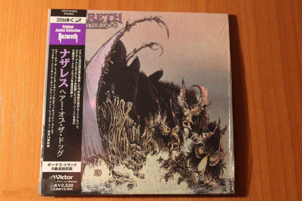 Nazareth / Hair Of The Dog 75 / Japan Mini-LP 