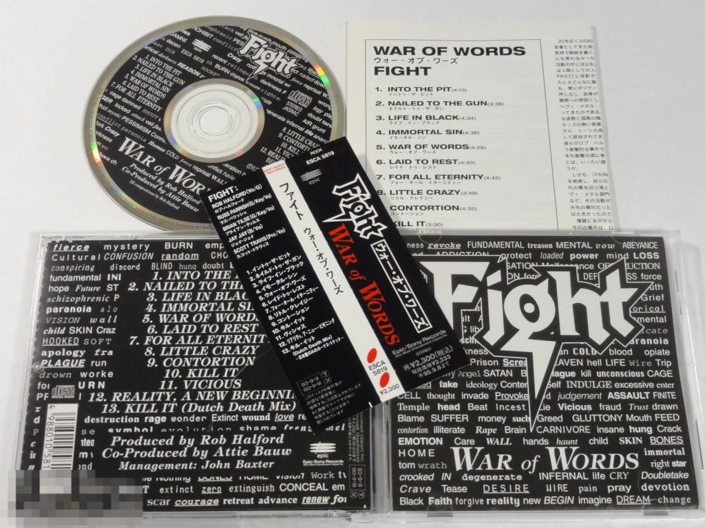 Fight / War Of Words 93 / Japan 1st Press 
