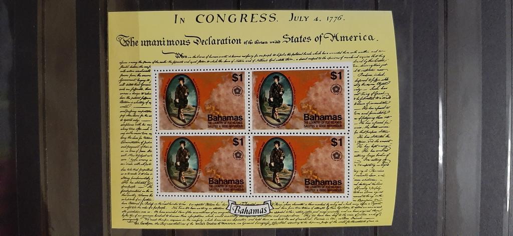 Багамские острова Багамы 200 лет независимости США 1976 **