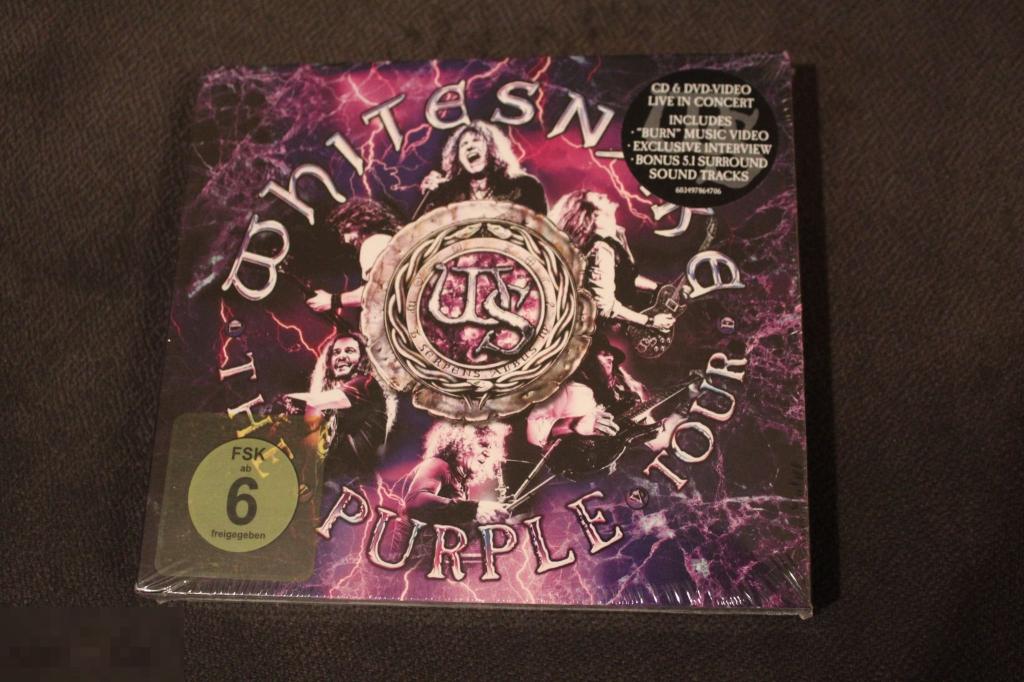 Whitesnake / The Purple Tour 18 / EU CD+DVD TRANSP.SLIPCASE 
