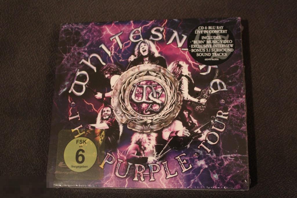 Whitesnake / The Purple Tour 18 / EU CD+BLU-RAY TRANSP.SLIPCASE 